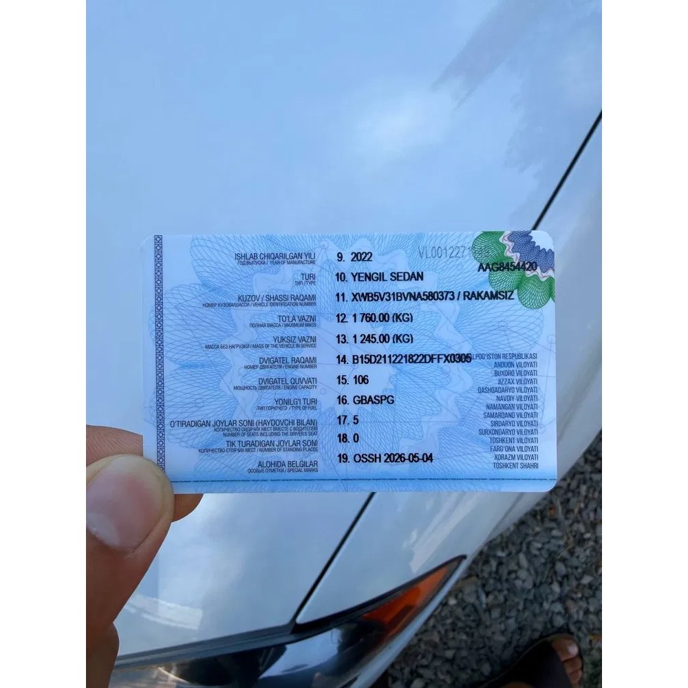 Gentra 2022, Navoiy — 2-rasm
