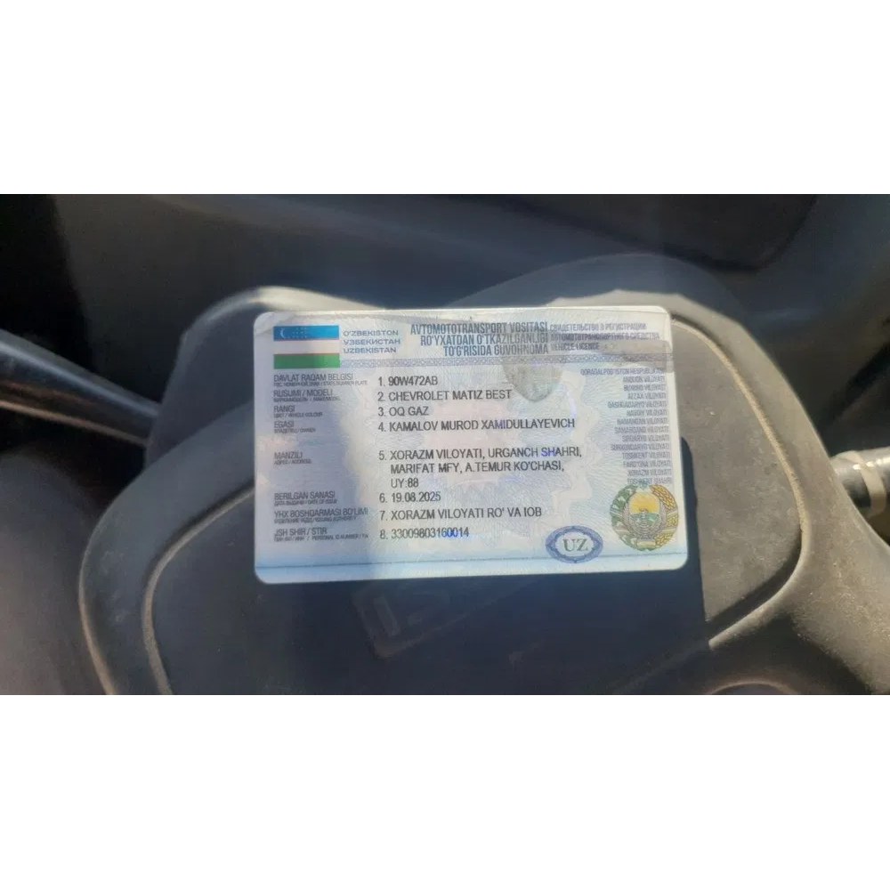 Matiz 2018, Xorazm — 2-rasm