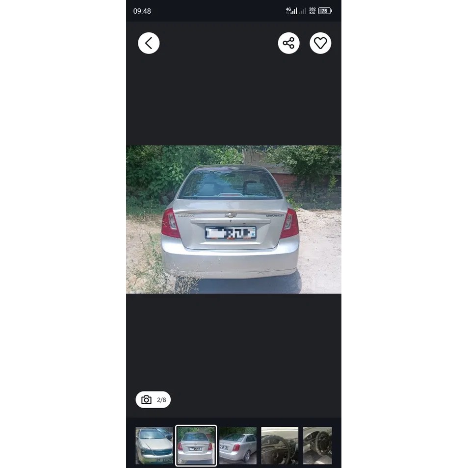 Lacetti 2009, Toshkent — 3-rasm